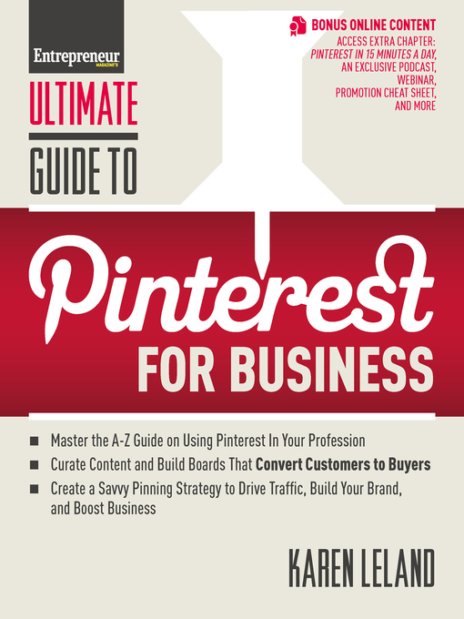 Title details for Ultimate Guide to Pinterest for Business by Karen Leland - Available